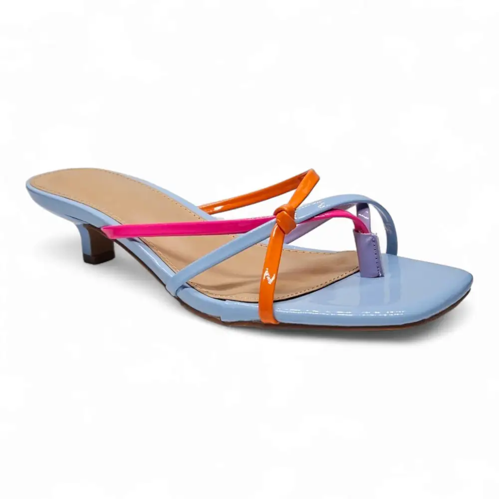 Brat Knotted Thong Mini Kitten Heel