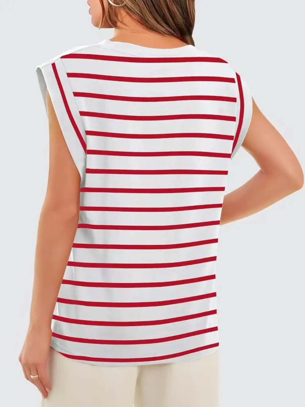 Casual Round Neck Tank