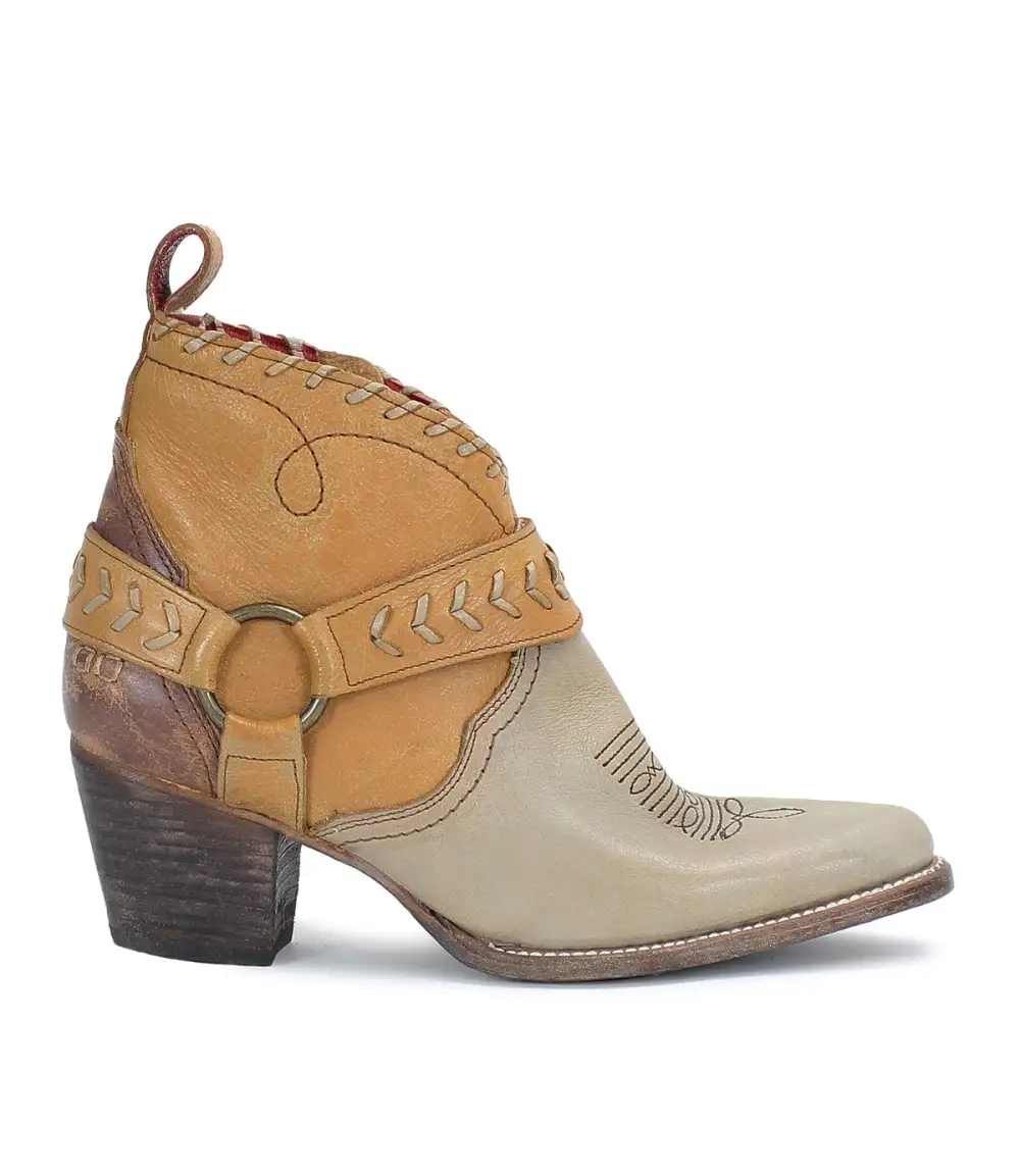 Harness Woven Western Boots