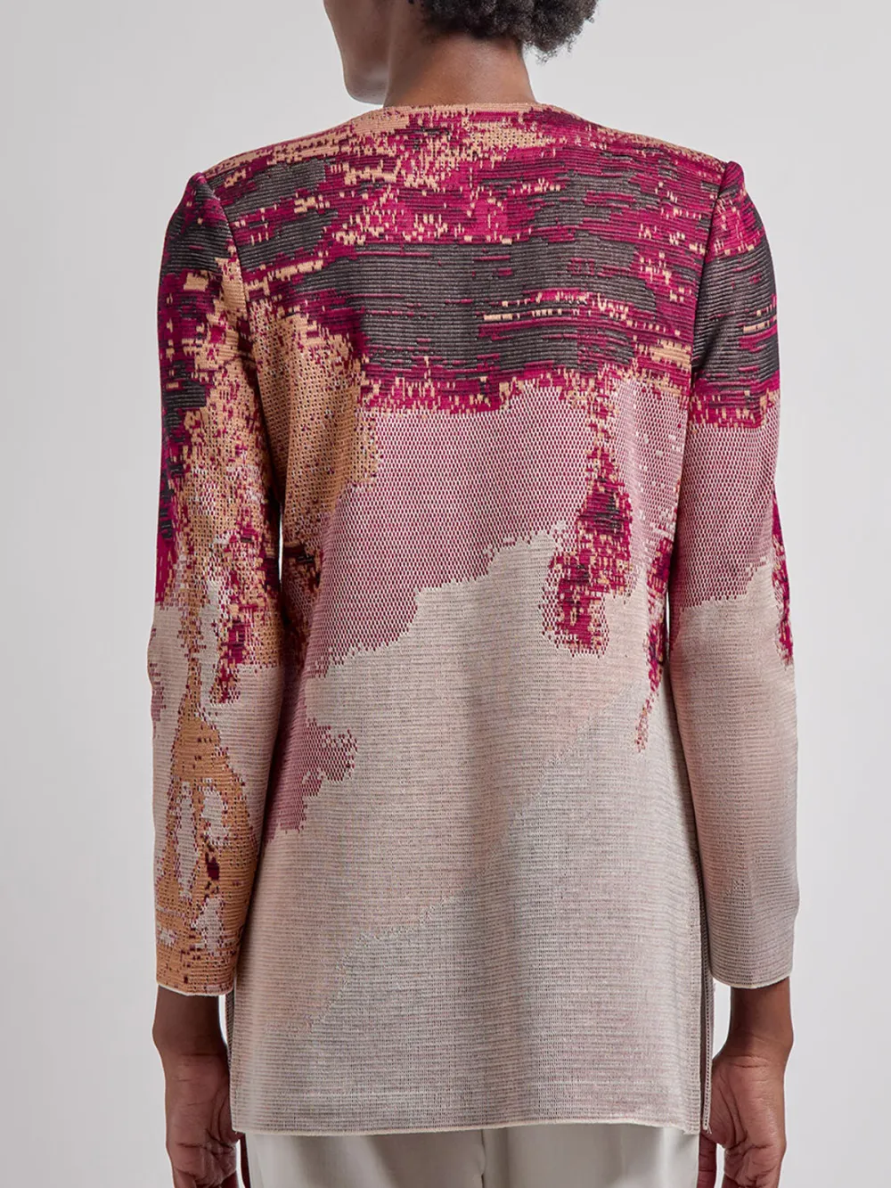 Jacquard Open Knitwear