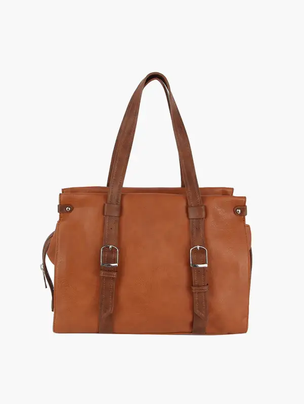 Structured Everyday Satchel Bag