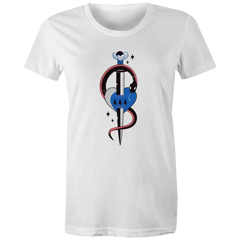 Caduceus Symbol Graphic T-Shirt