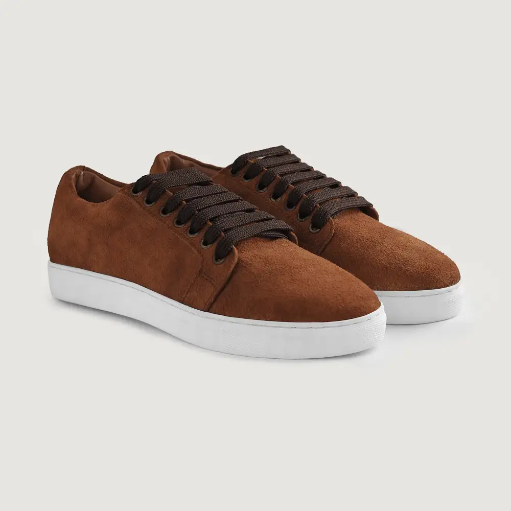 Relaxed Suede Low Top Sneakers