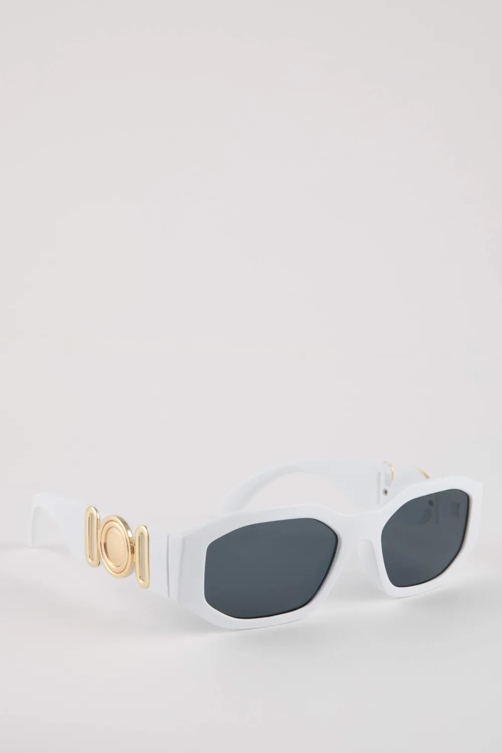 Metal And Plastic Square Sunglasses