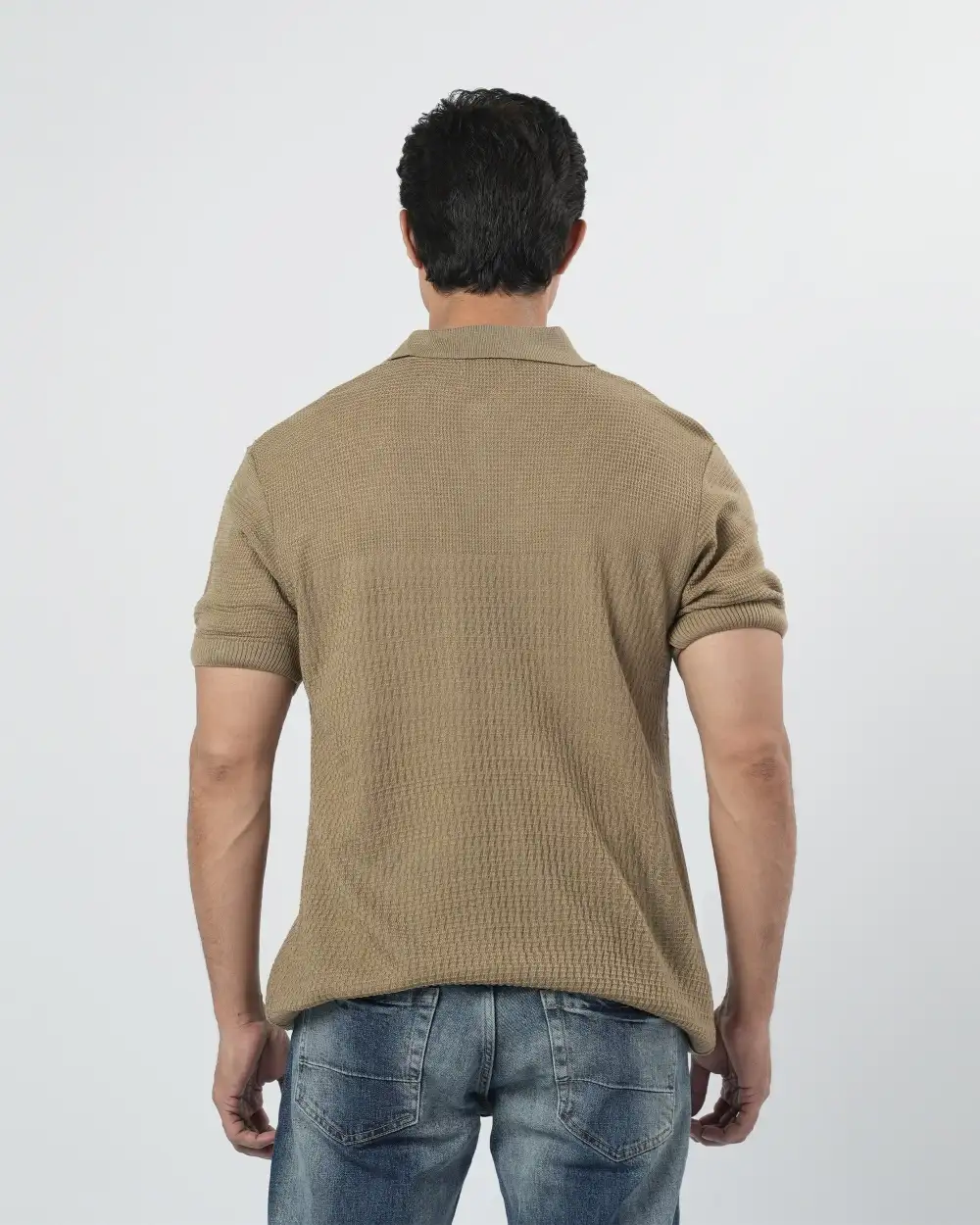 Men's Comfortable Clean Polo T-Shirt