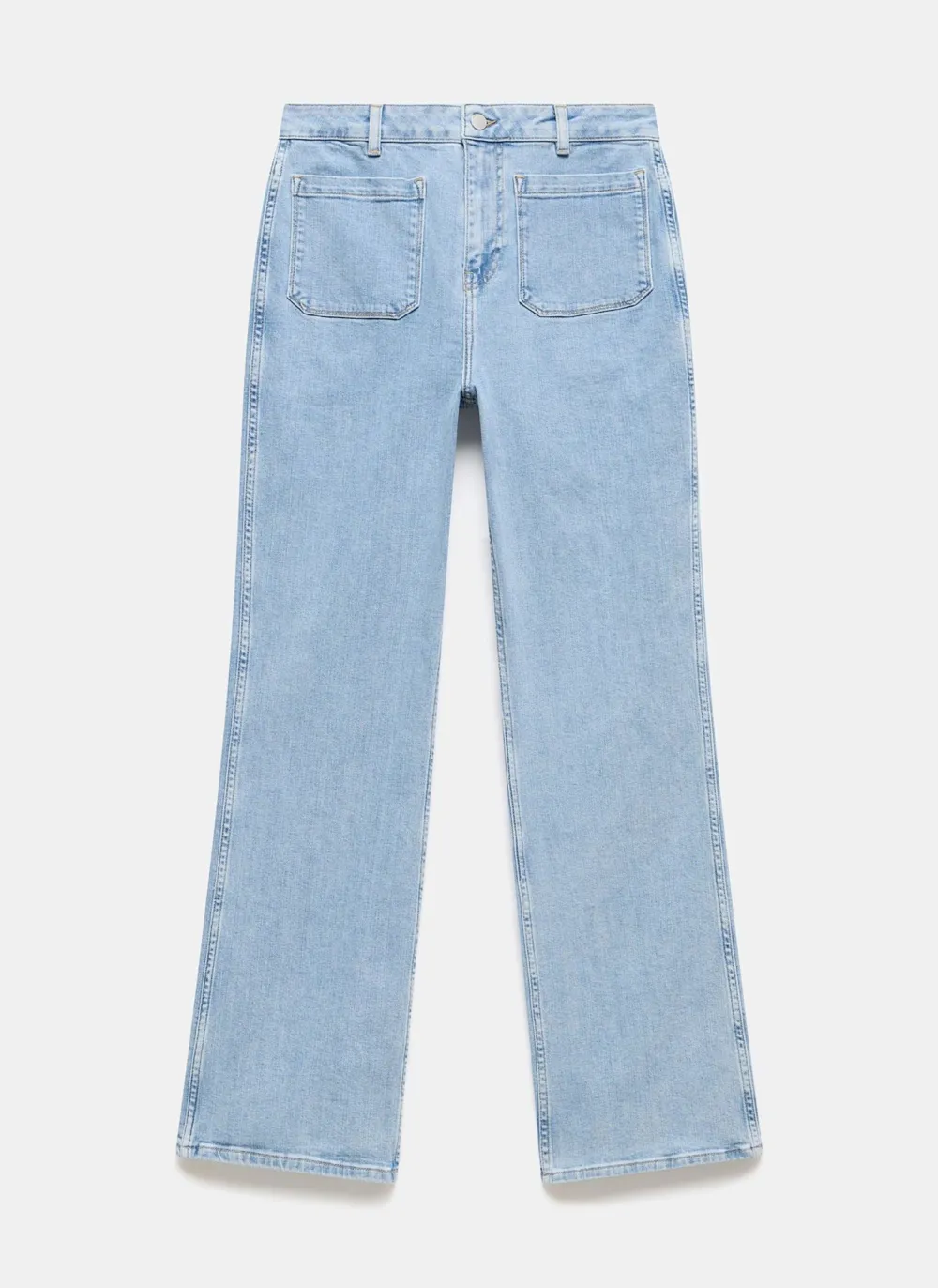 Casual Style Wash Straight Jeans
