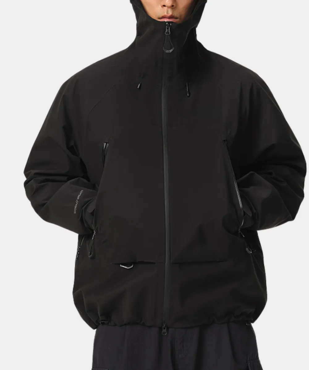 Water Resistant Wind Resistant Breathable Hard Shell Jacket