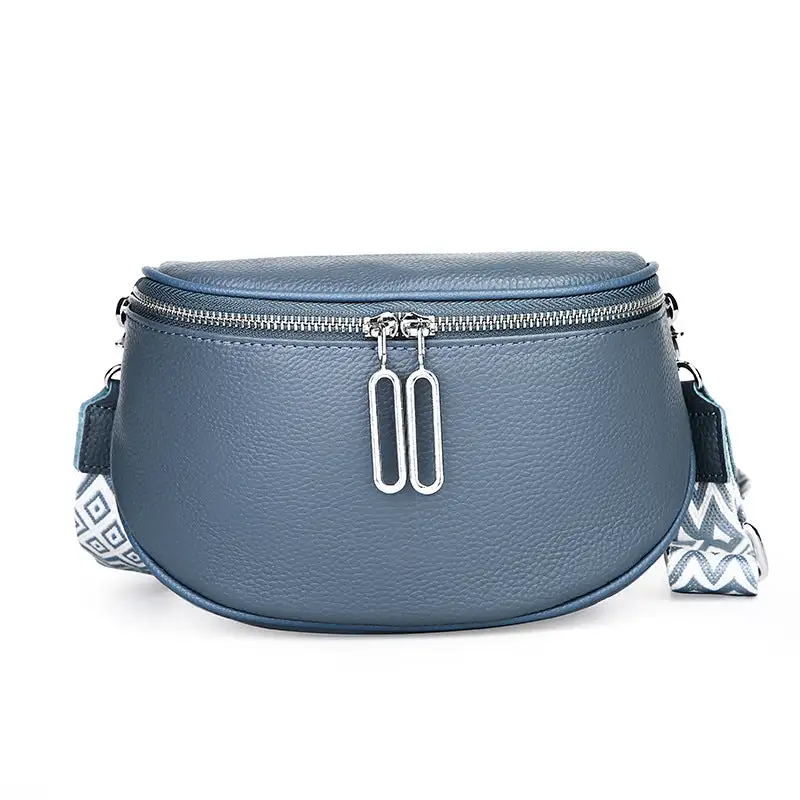 Leather Crossbody Chest Bag