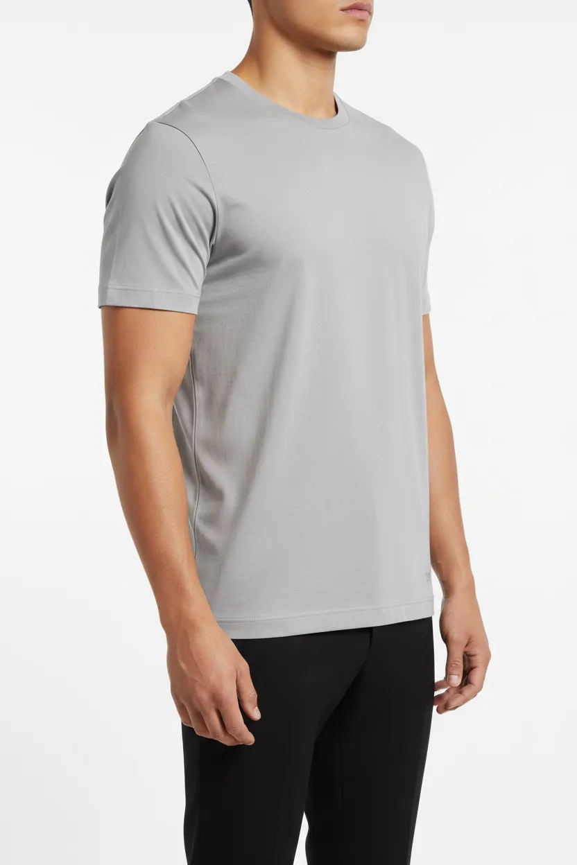 Round Neck Crew Neck Cotton T-Shirt