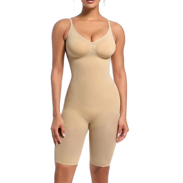 Seamless Mid Thigh Shaping Bodysuit