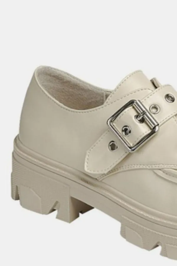 Everyday Platform Buckle Loafers