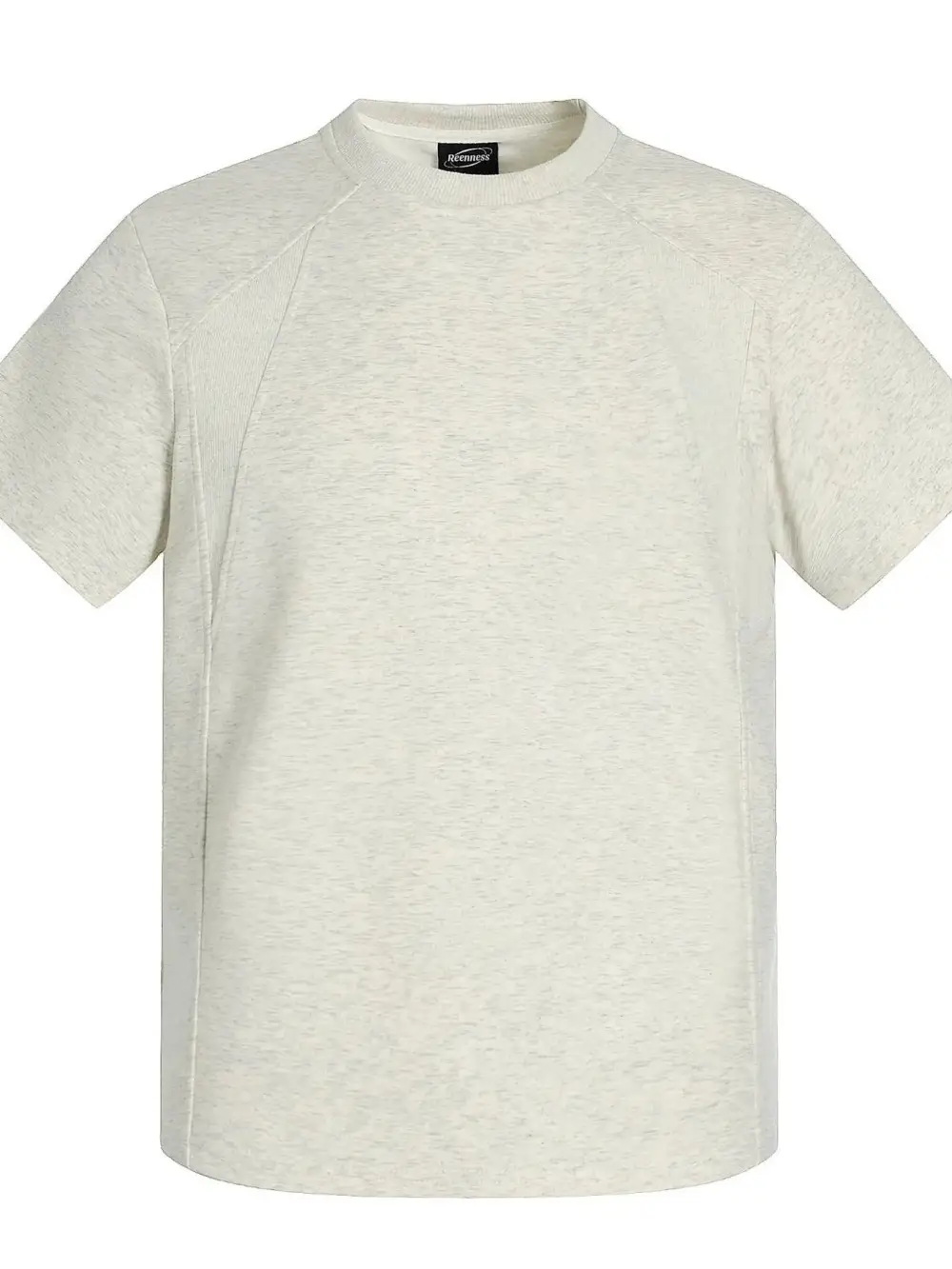 Structured Crew Neck Short Sleeve Tee