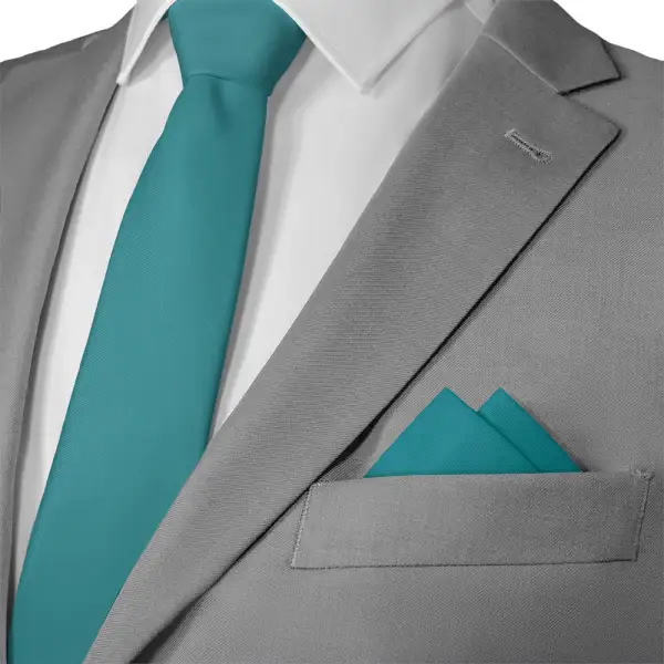 Smart Sophisticated Solid Pocket Square