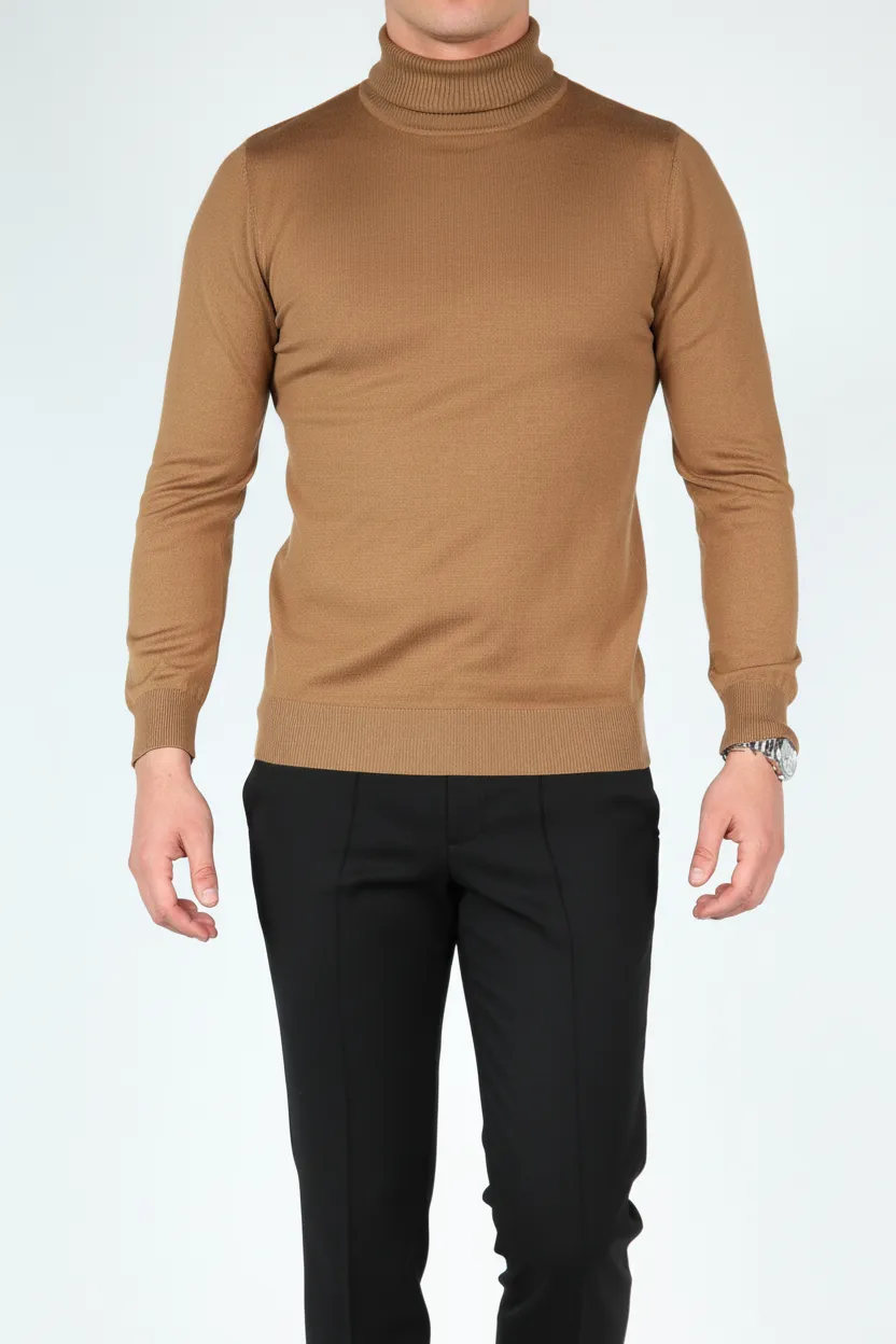 Refined Everyday Turtleneck Sweater