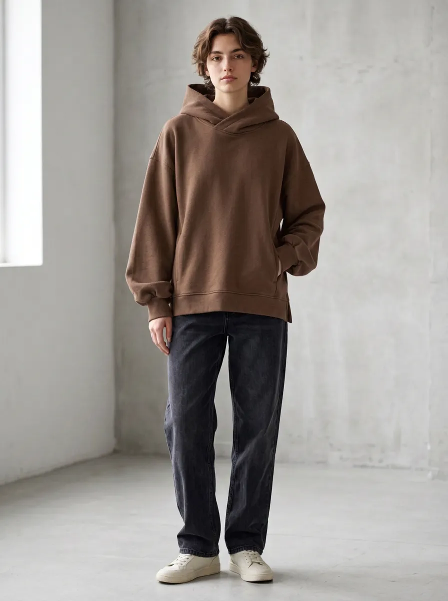 Unisex Plain Active Leisure Everyday Hoodie