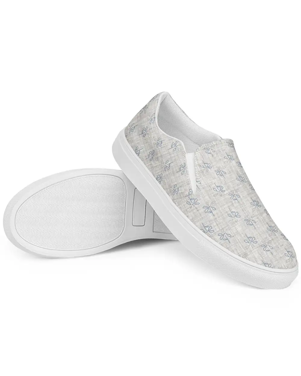 Graceful Check Slip On Shoes