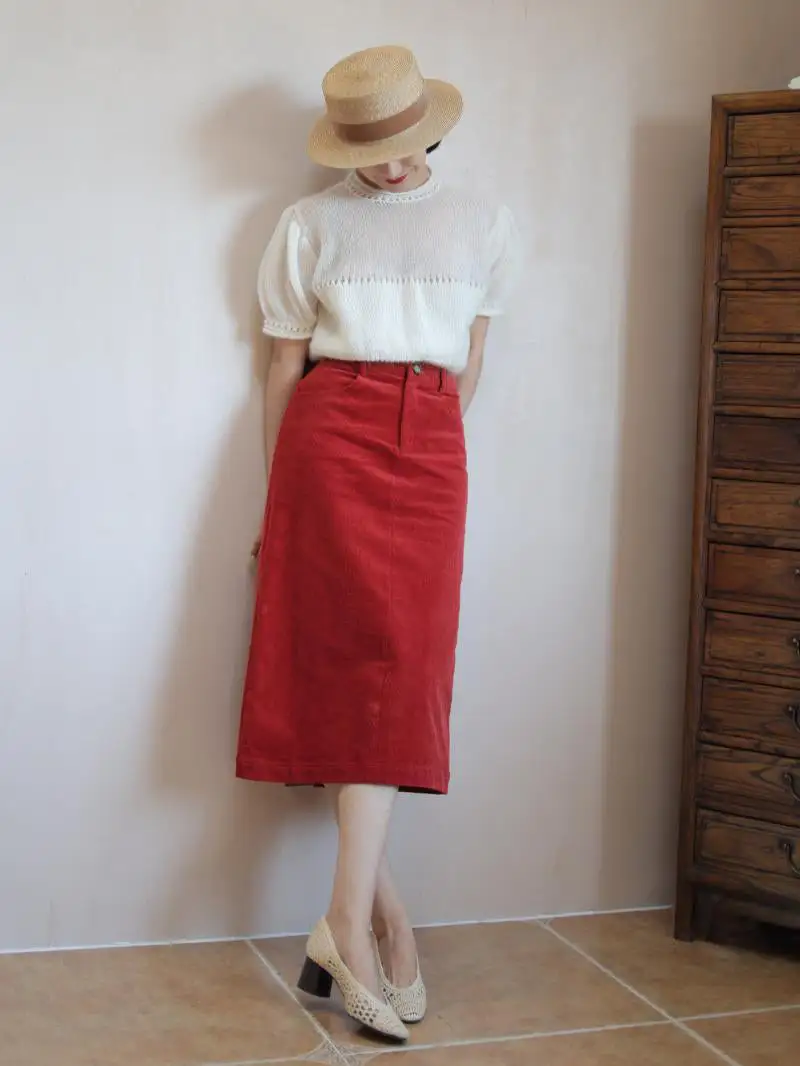 Gentle Weekend Everyday Casual Cotton Skirt