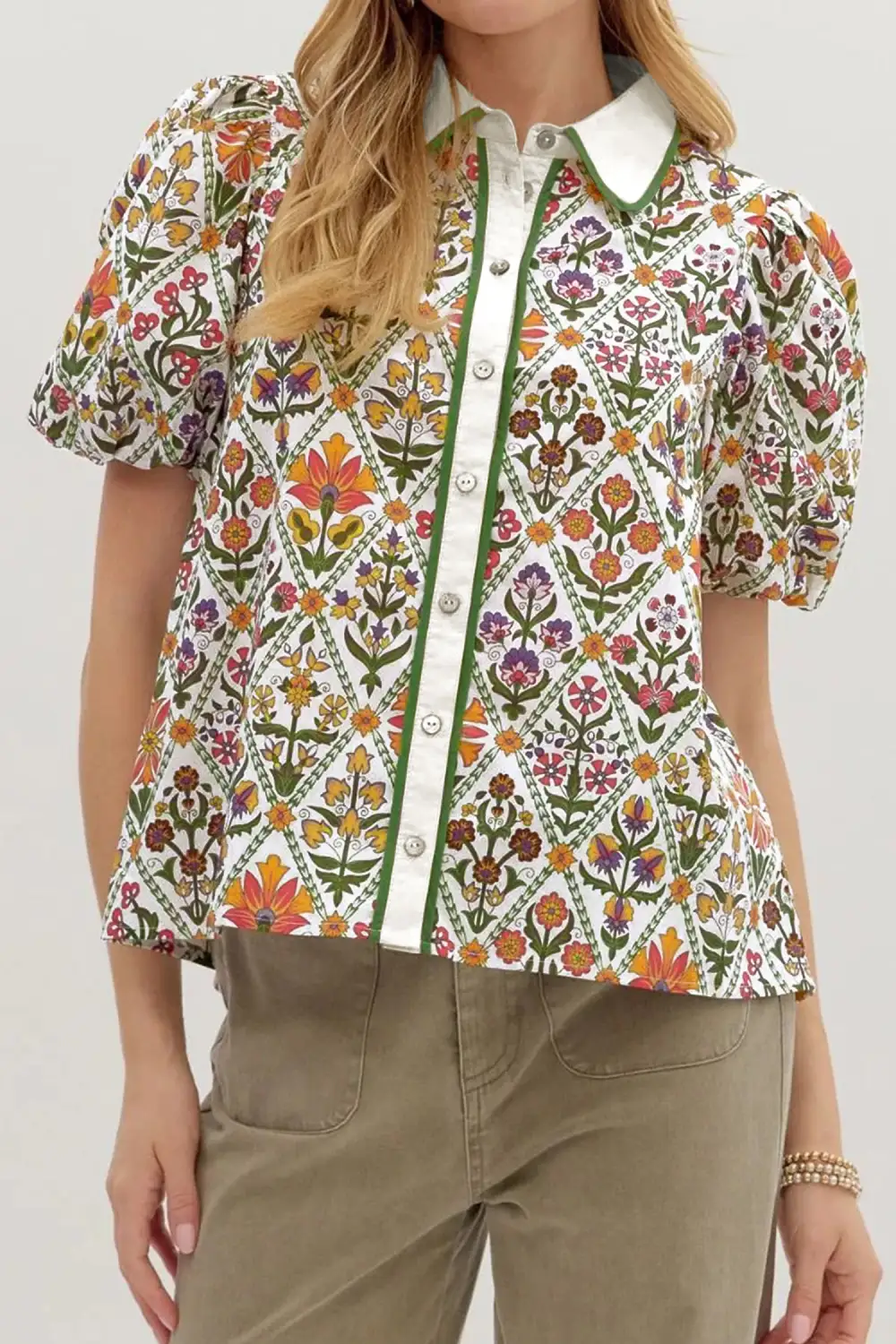 Women's Floral Print Blouse