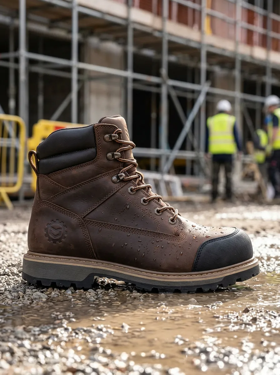 Relaxed Construction Edit Men' Waterproof Work Boots