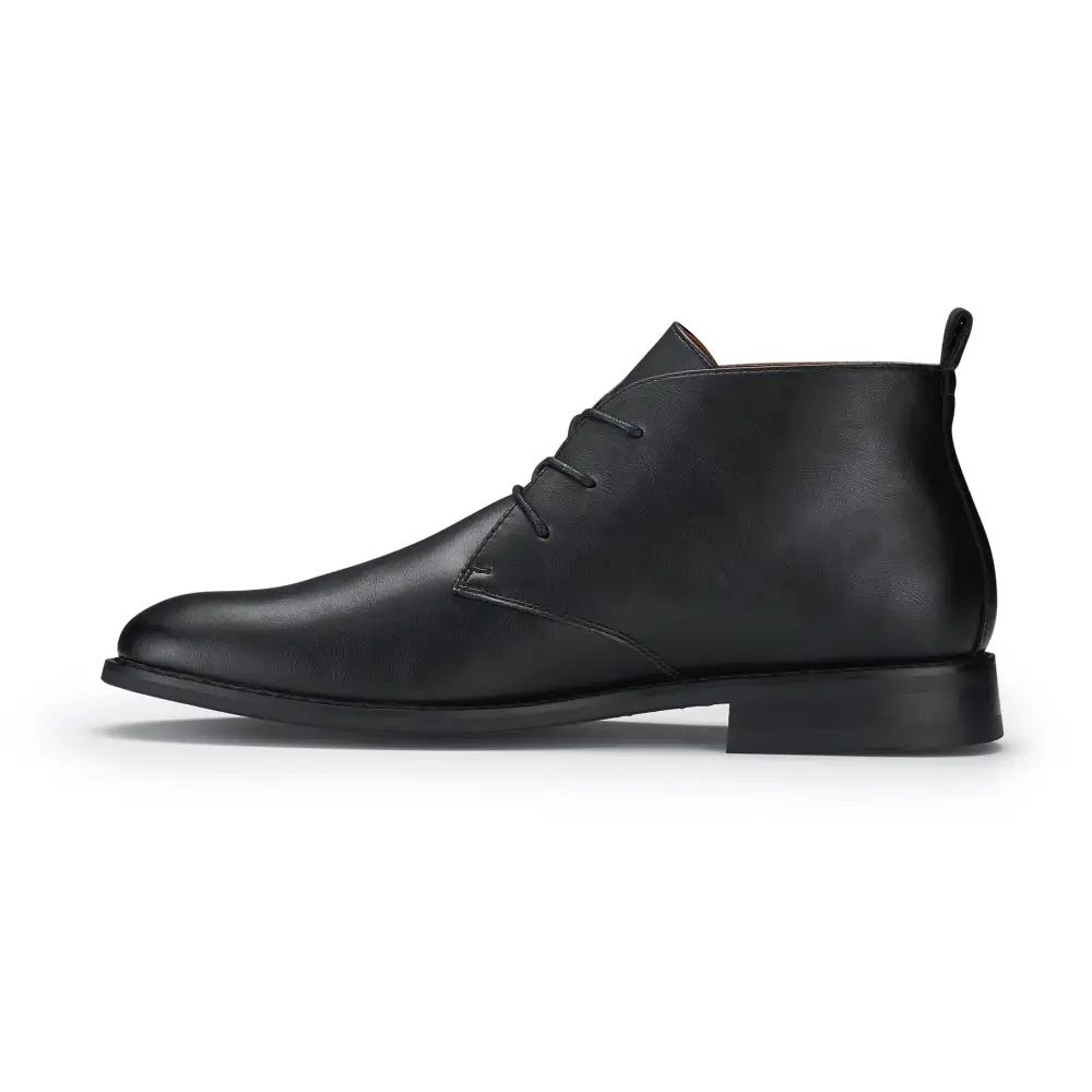 Classic Faux-Suede Suede Faux-Leather Chukka Boots