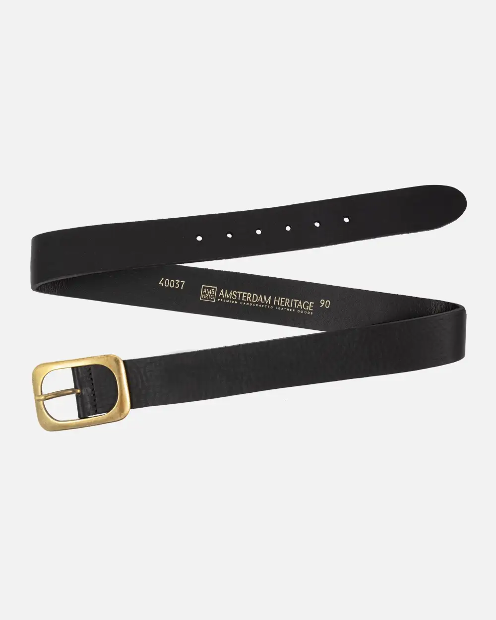 Statement Buckle Classic Leather Waist Belt