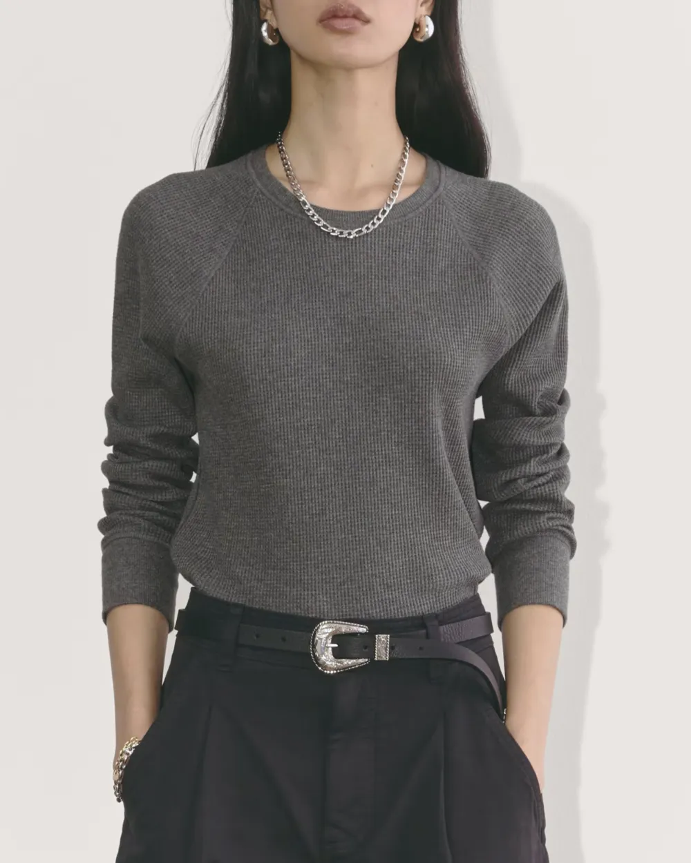 Regular-Fit Long-Sleeved Tee