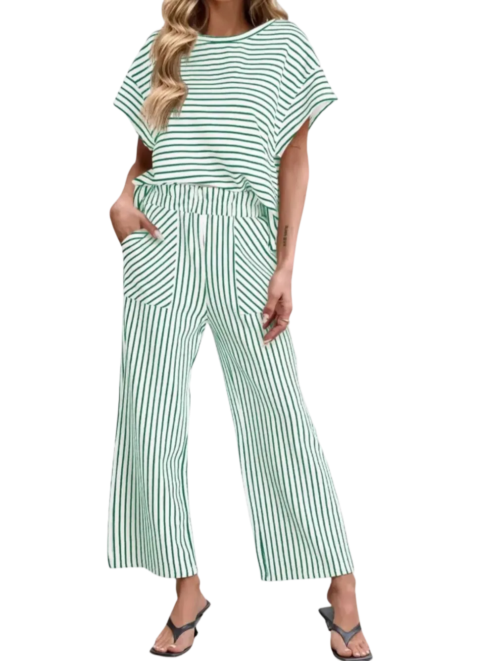 Women's Stripe Set