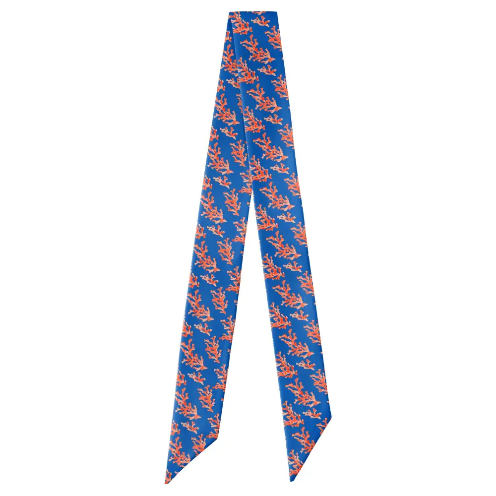 Coral Reef Design Hair Scarf