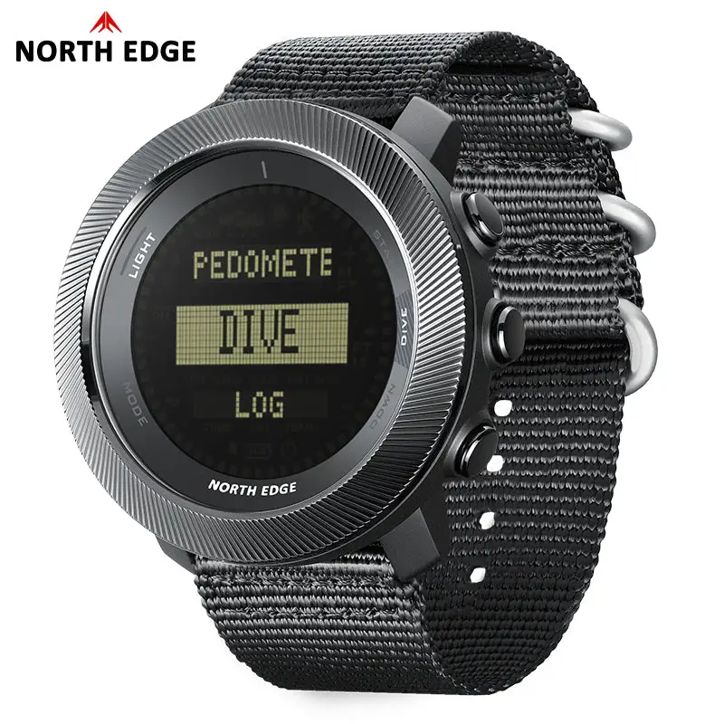 North Edge Altimeter & Weather Forecast Dive Watch Apache-D