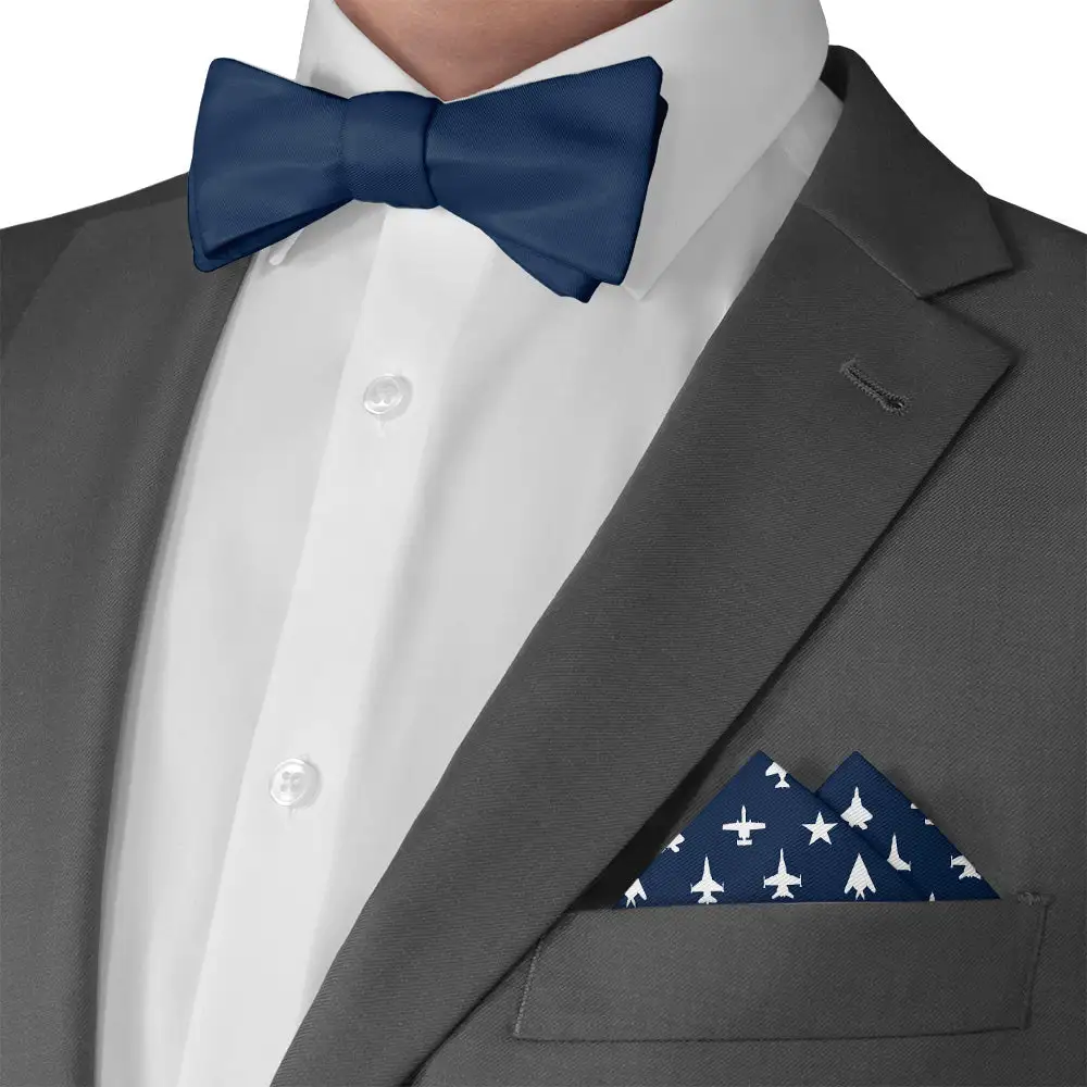 Modern Streamlined Military Motif Pocket Square