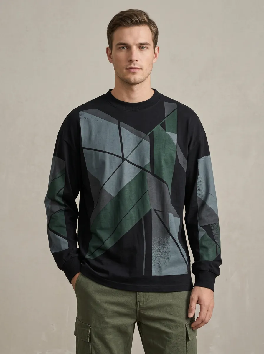 Men's Long Sleeve Elevated Classic Essential Shirt
