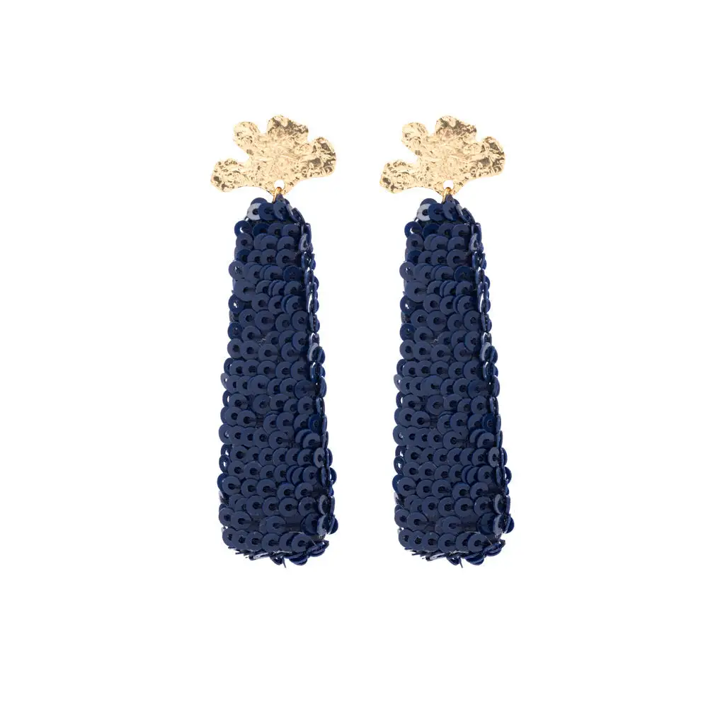 Decorative Detailed Artful Statement Earrings