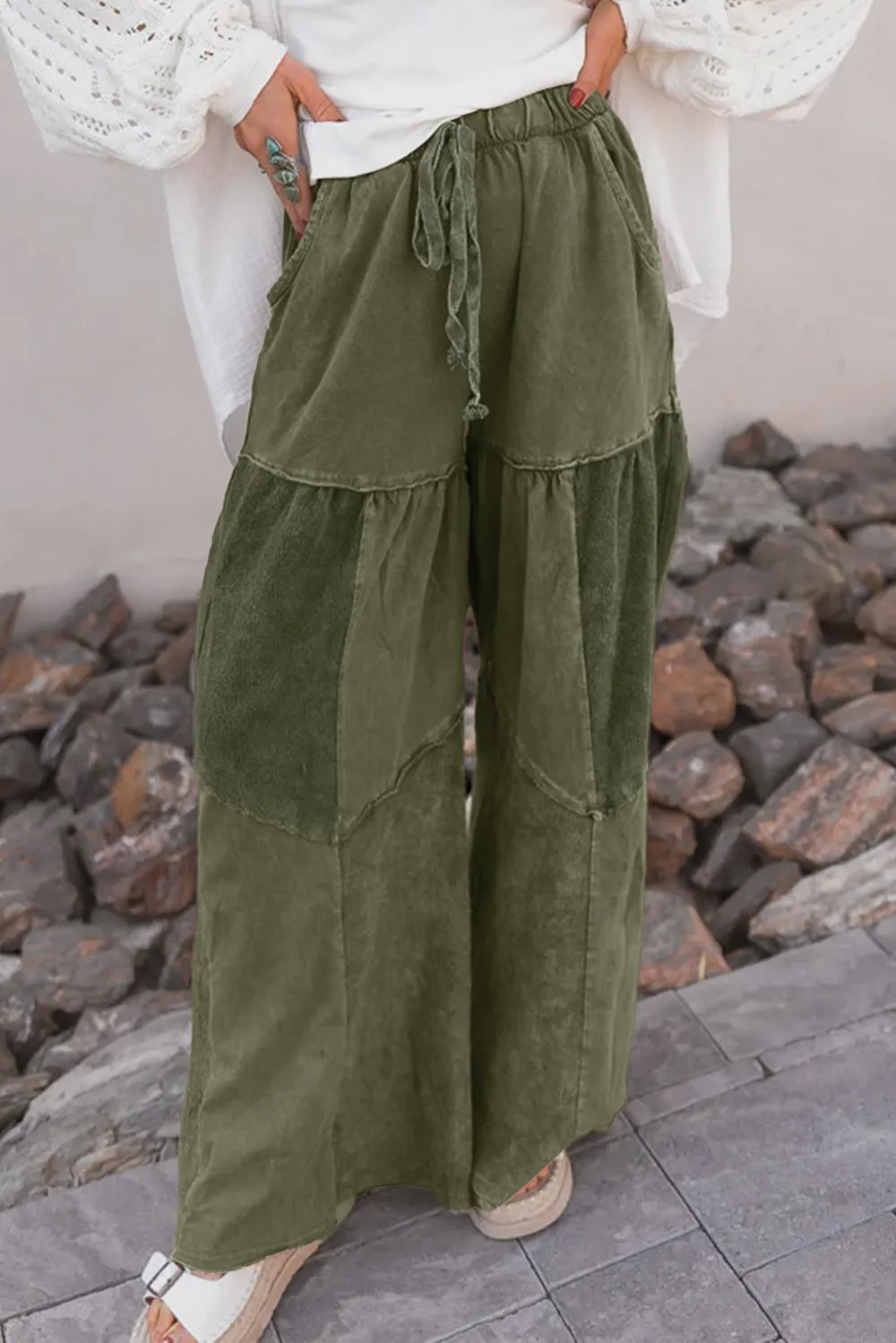 Bohemian Wide Leg Pants