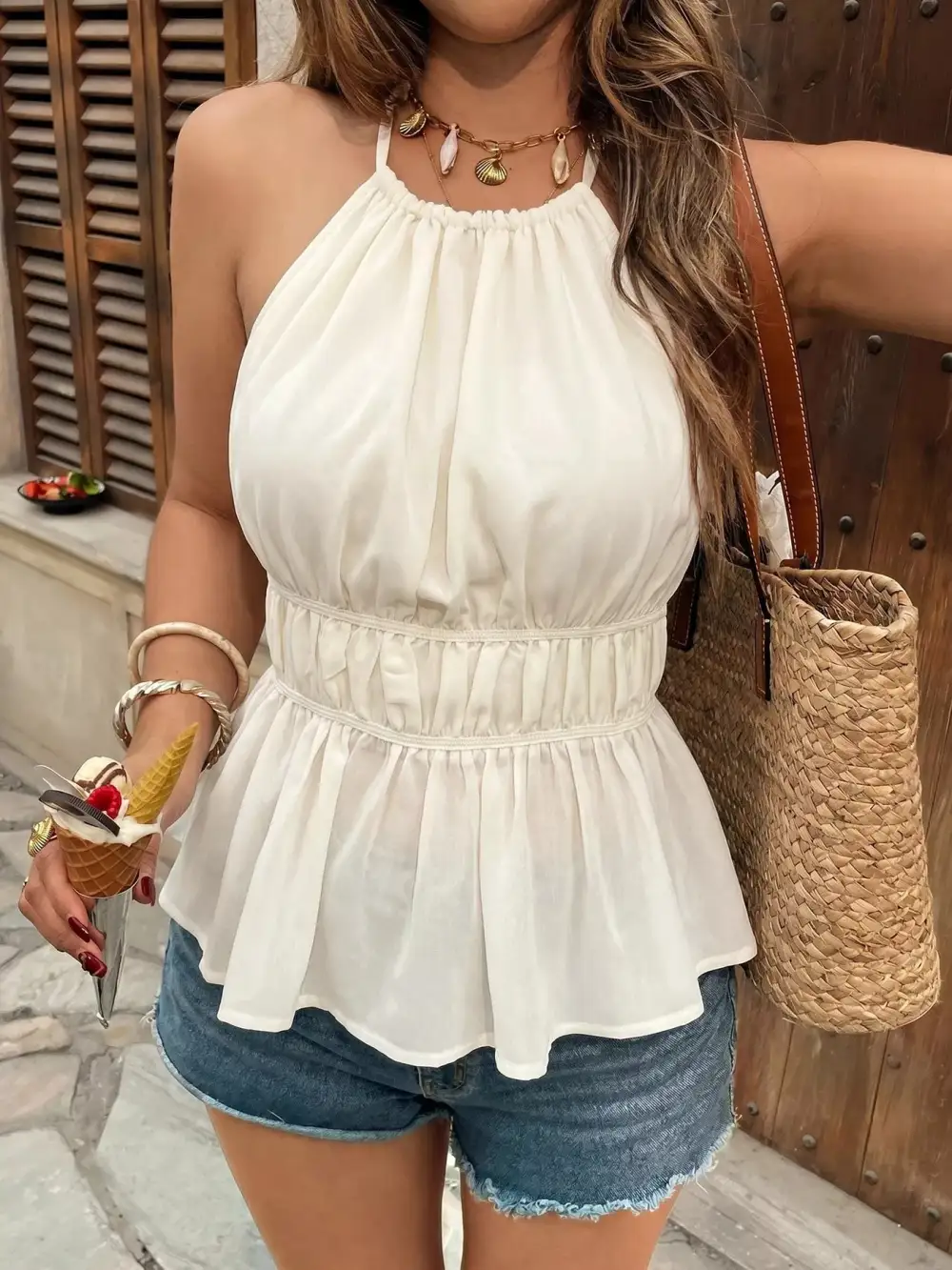 Halter Neck Camisole Top
