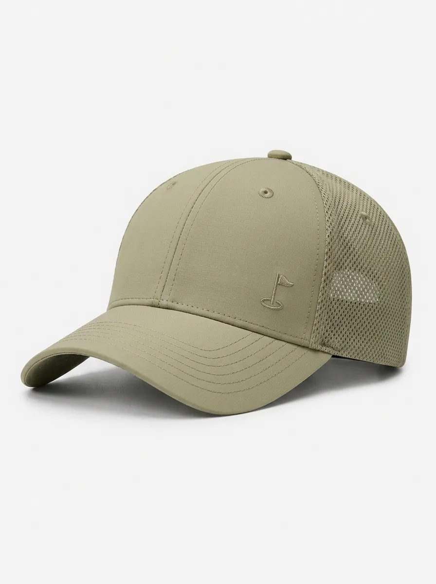 Unisex Equestrian Mesh Cap Featuring Horse Riding Embroidery