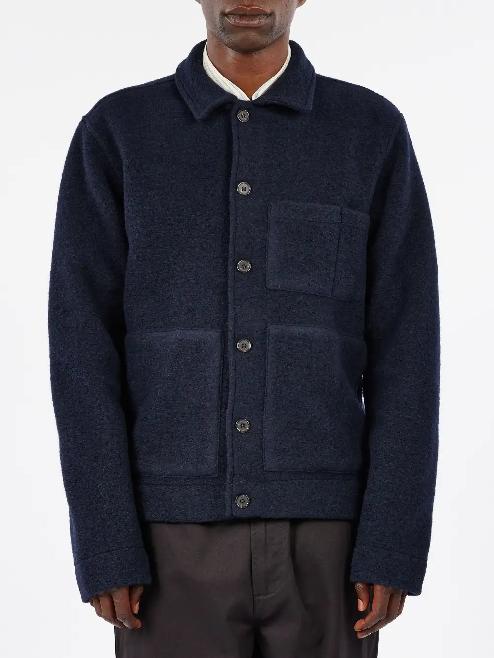 Men's Button Front Trucker Jacket