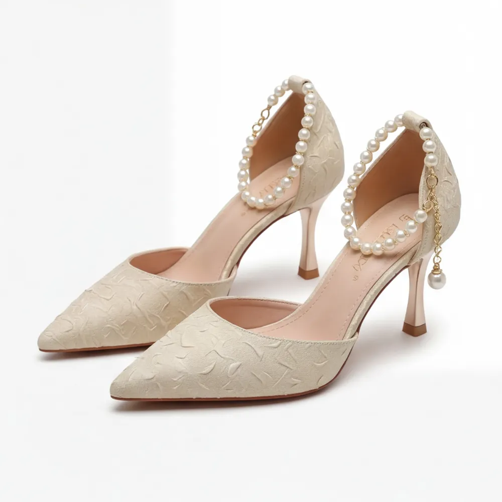 Glossy D Orsay Stiletto Heels