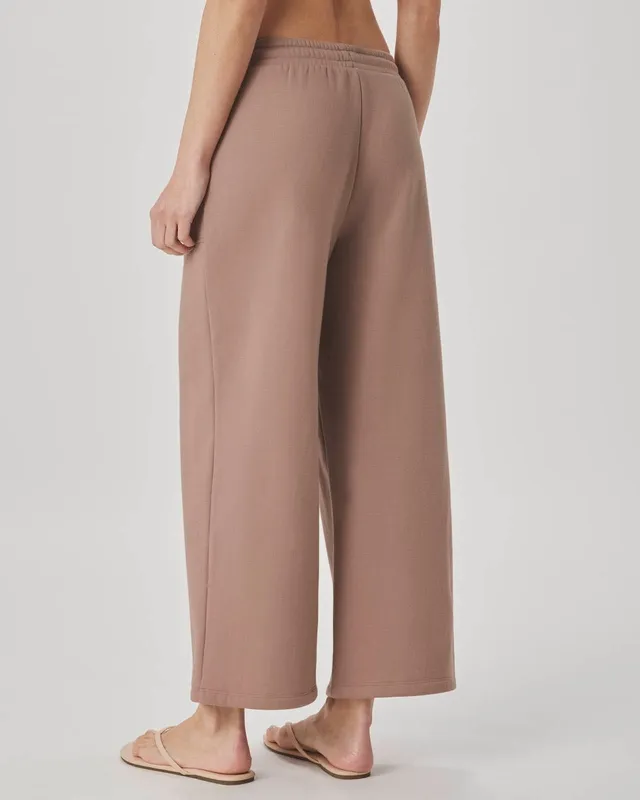 Textured Sweatpant Jogger Pants