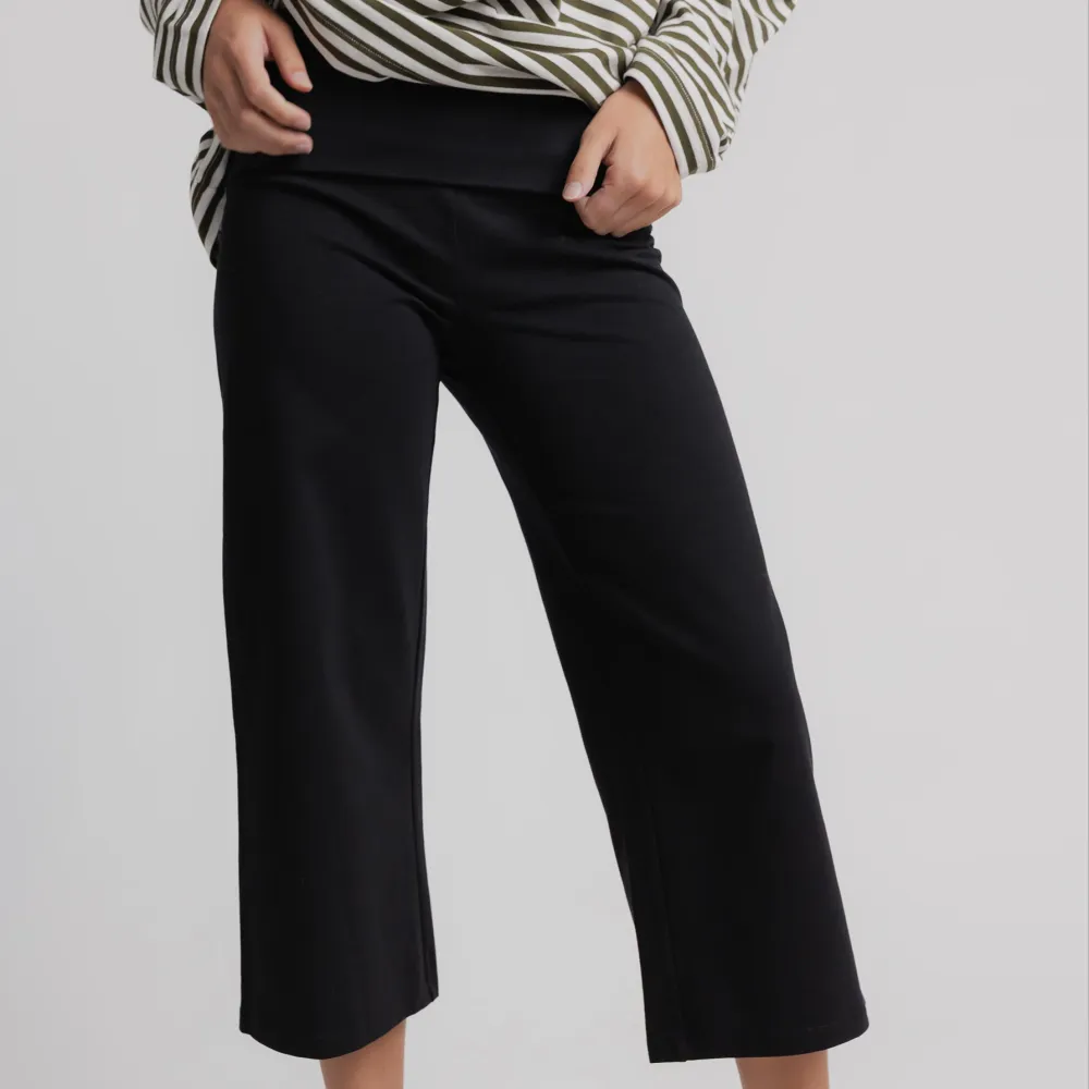 Wide Leg Straight Leg Flow Pants