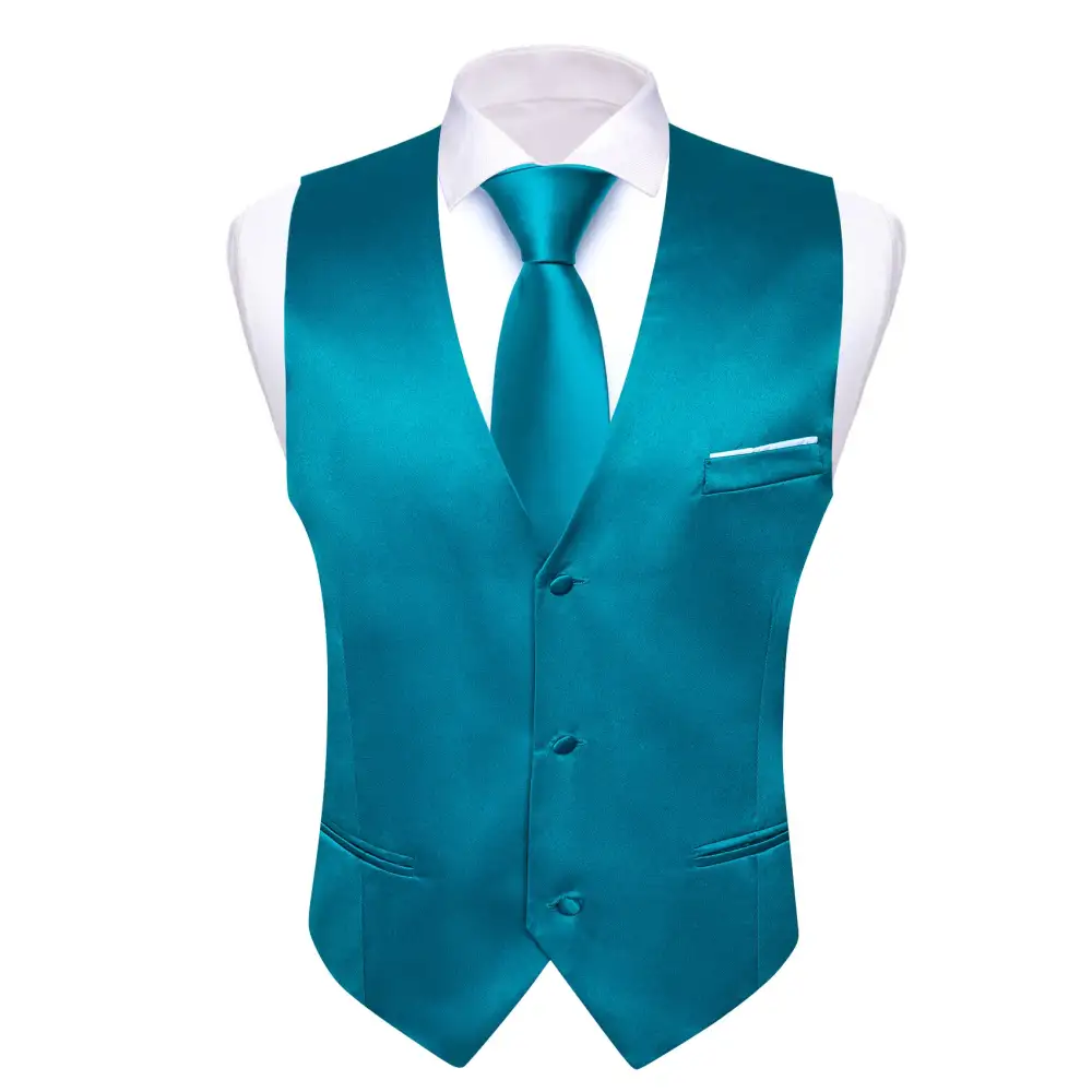 Modern V Neck Casual Formal Dress Vest