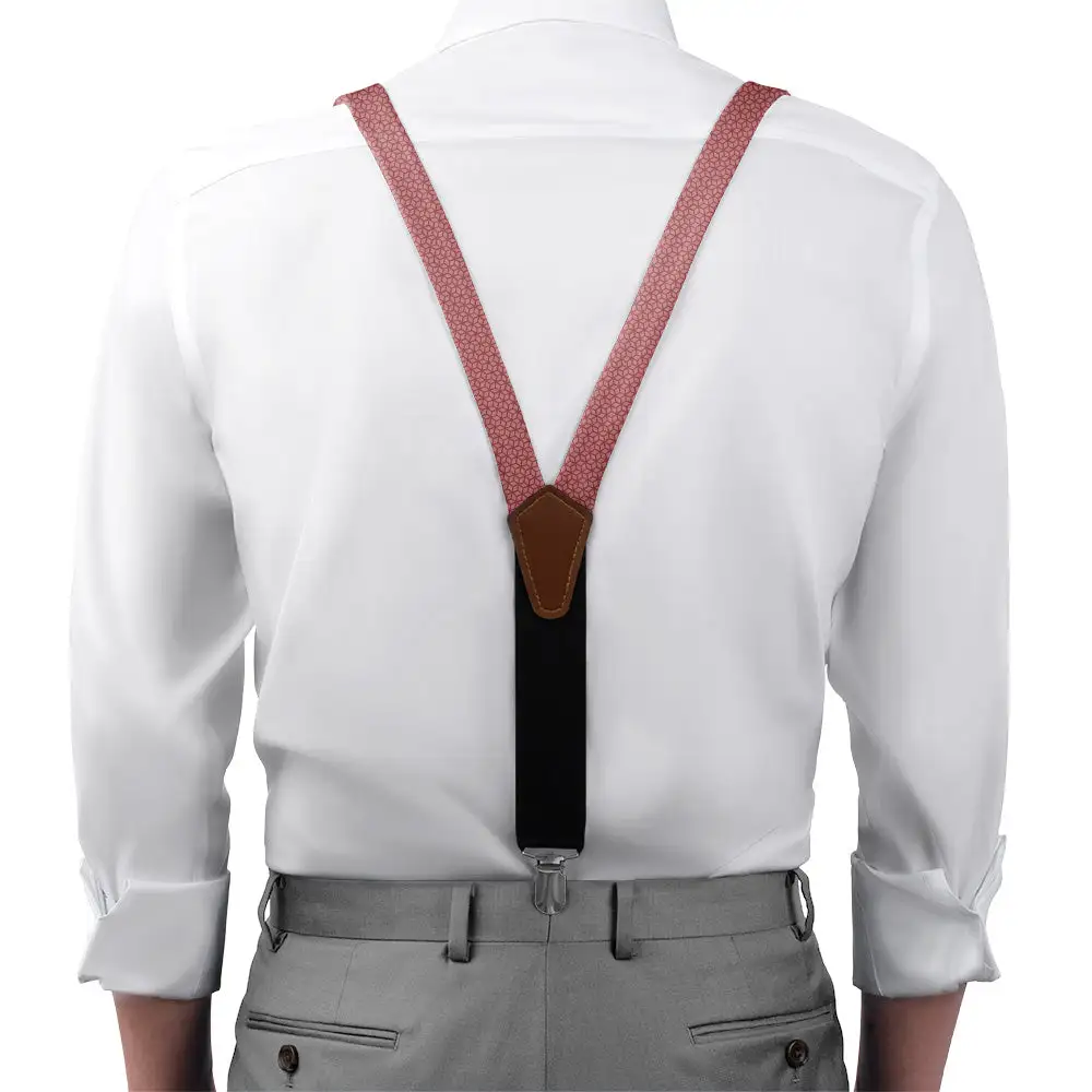 Preston Geometric Pattern Suspenders