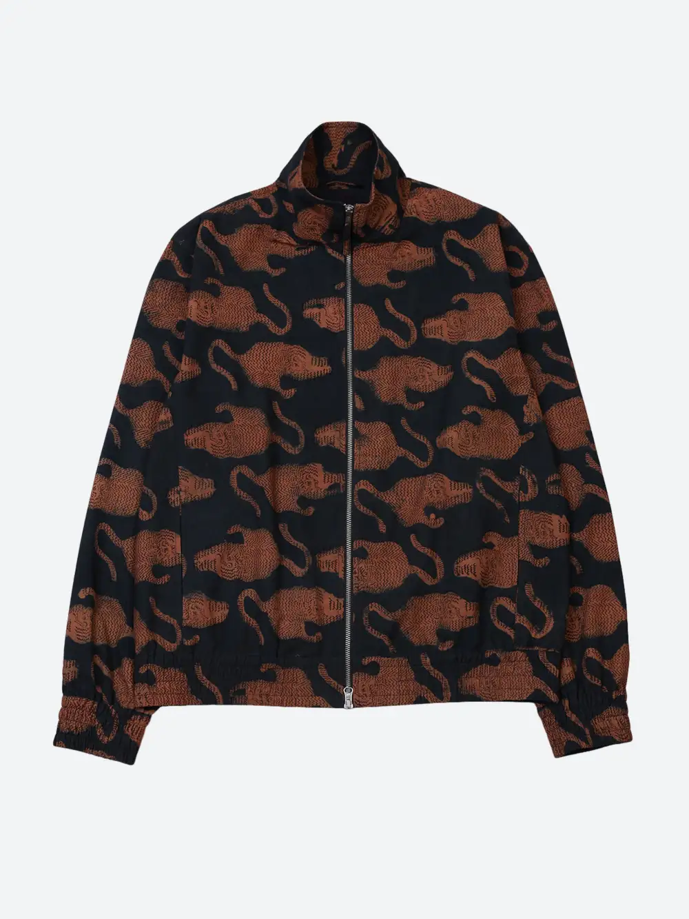 Men's Two Way Zip Cotton Jacket