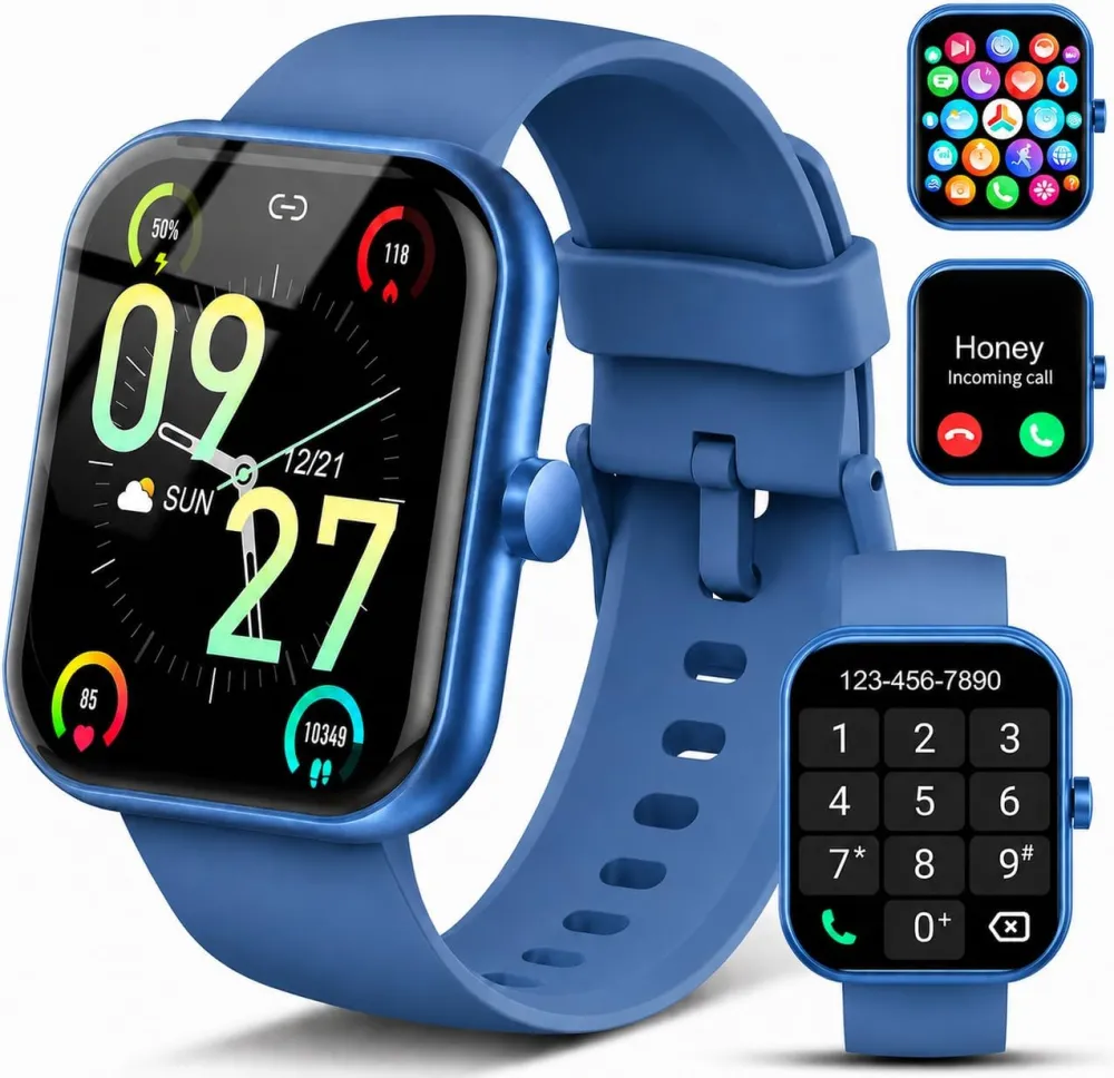 Smart Watch for Men Women (Answer/Make Call), 1.83