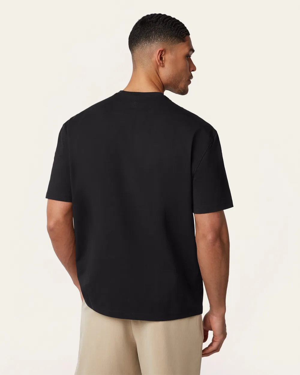 Classic Relaxed Fit Stretch Blend Round Neck T-Shirt
