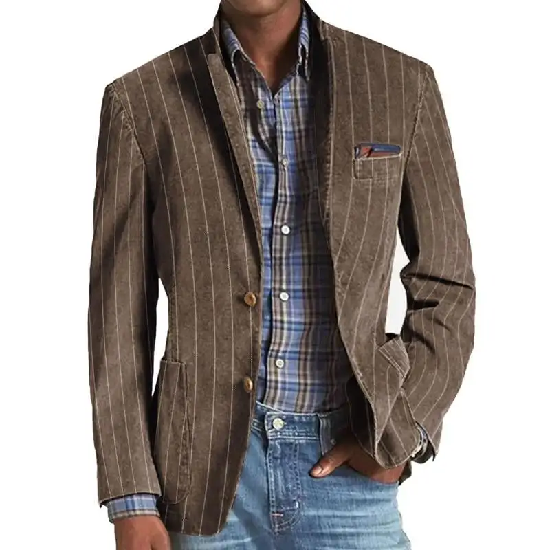 Striped Tailored Blazer