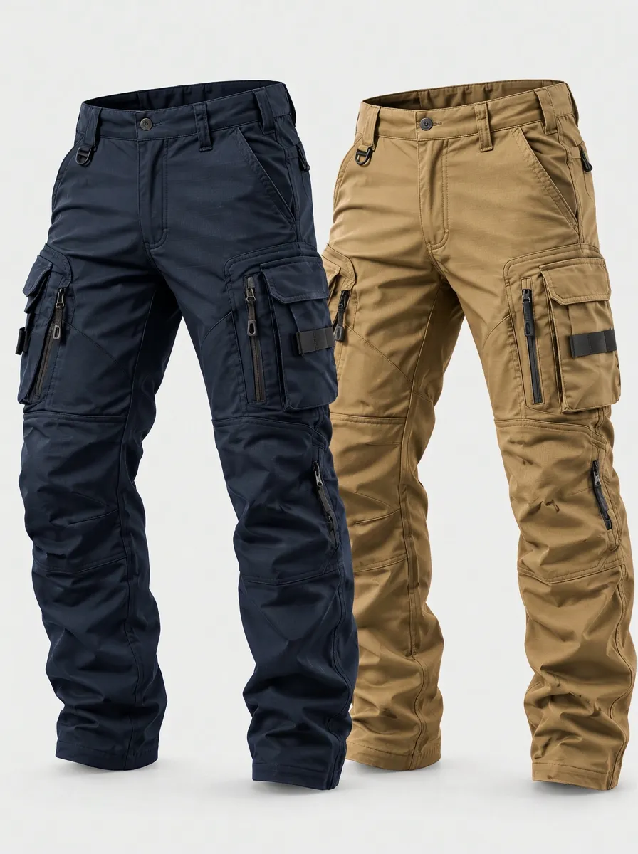 Work Ready Tactical Cargo Multi Pocket Men's Multi Pack Utility Tactical Pants