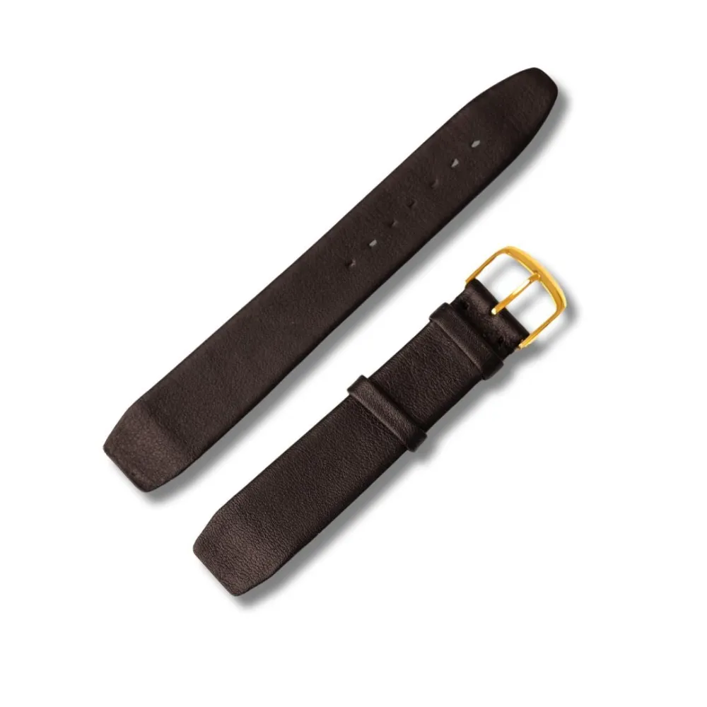 Classic Unstitched Glue On Lug Leather Watch Strap