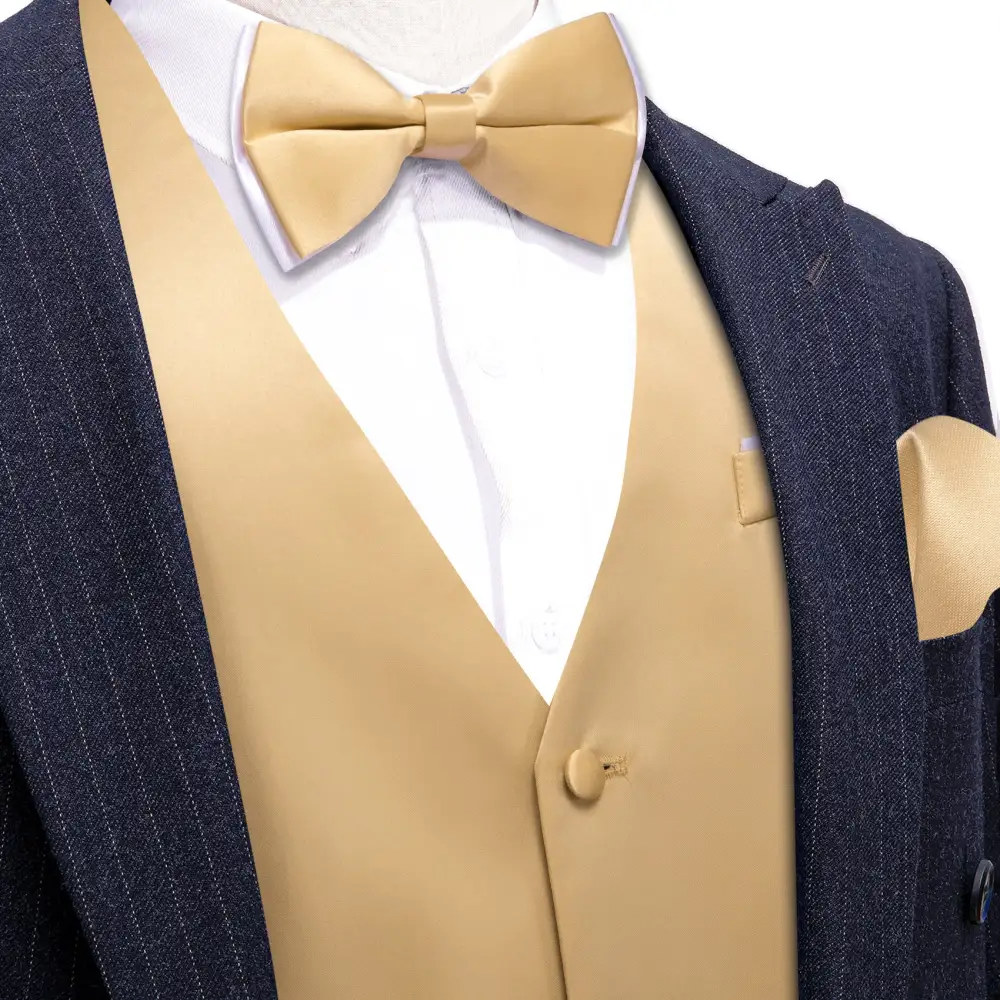Solid Formal Vest Set