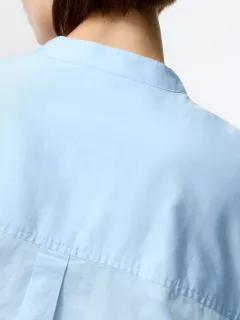 Loose Drop Shoulder Cotton Business Shirt