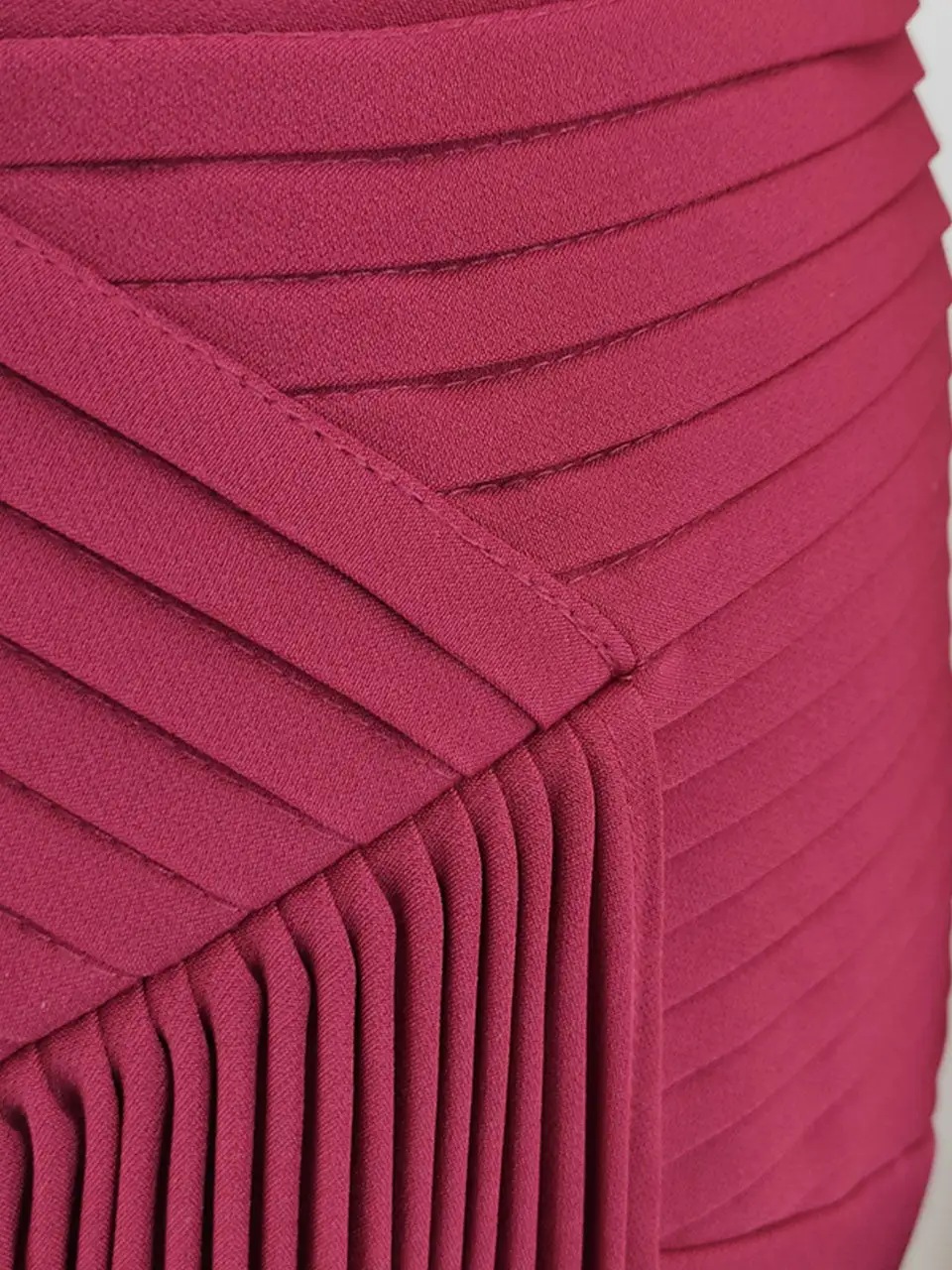 Pleated Off Shoulder Maxi Dress